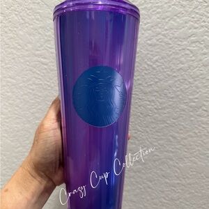 Starbucks Iridescent Purple Dome Tumbler
